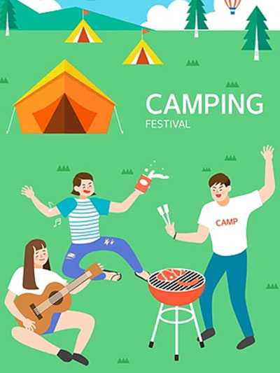 안전하고 편안한 캠핑장