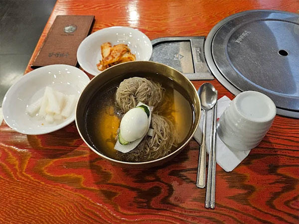 중구 강서면옥 대표 음식