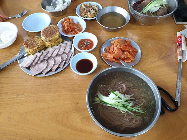 양평군 옥천냉면 본점 대표 음식