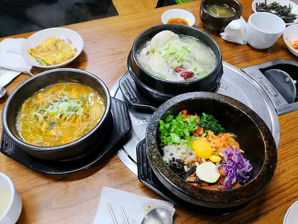 중구 명동전주중앙회관 대표 음식