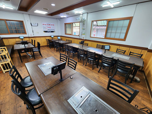 동두천시 황주생고기 내부 인테리어