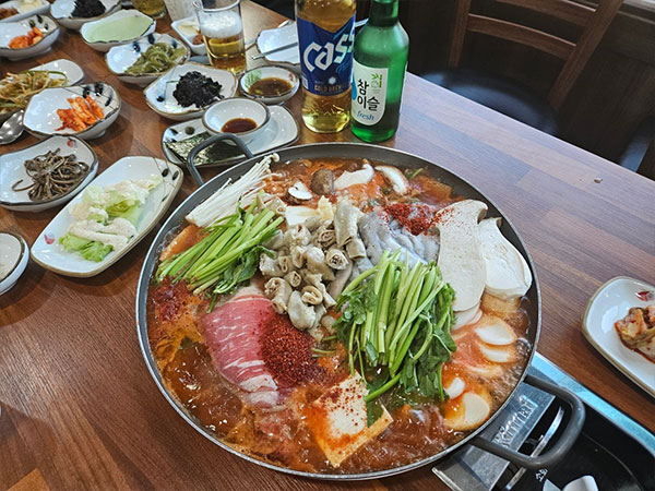 이천시 장흥회관 대표 음식