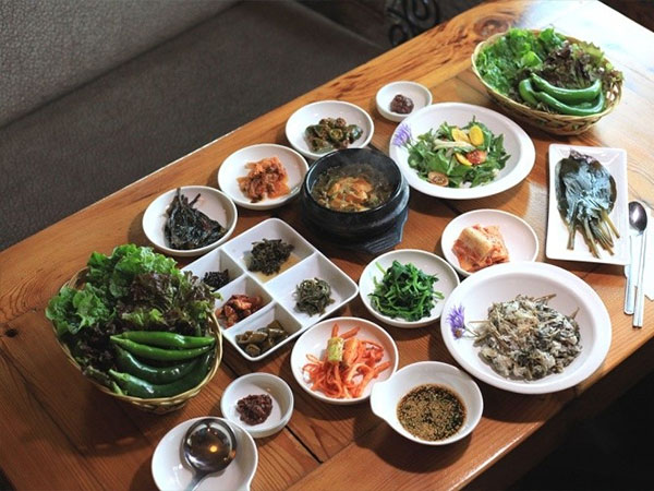 양평군 산마늘밥 대표 음식