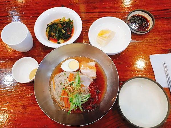 춘천시 별당막국수 대표 음식