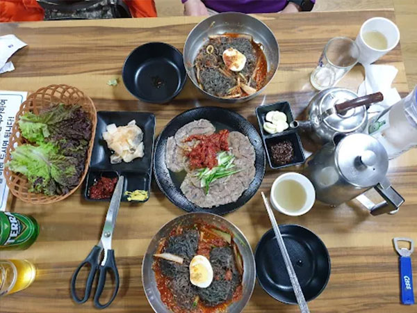 속초시 낙천회관 대표 음식