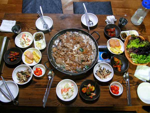 춘천시 은하주물럭 대표 음식