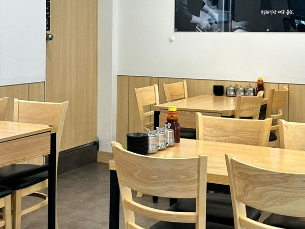 제천시 무궁화식당 내부 인테리어