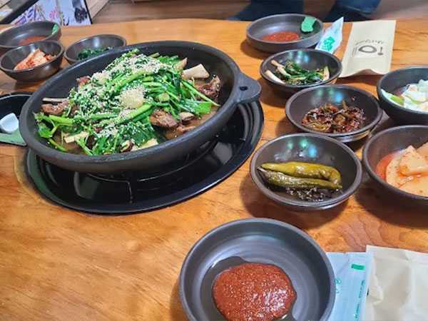 단양군 갈매기식당 대표 음식