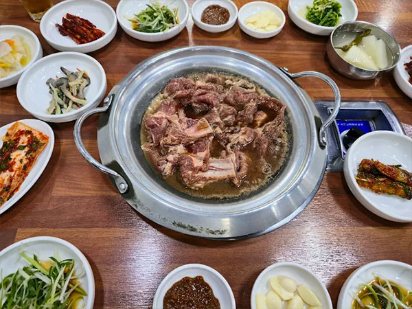 아산시 은정갈비 대표 음식