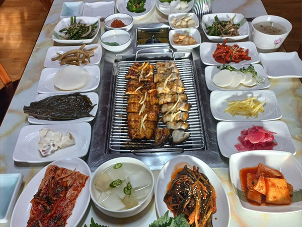 서산시 풍전장어 대표 음식