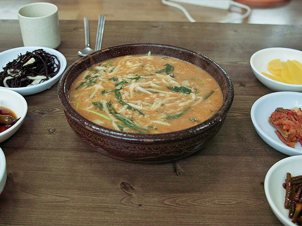 금산군 저곡식당 대표 음식