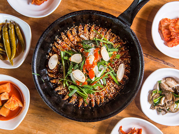 금산군 남촌가든 대표 음식