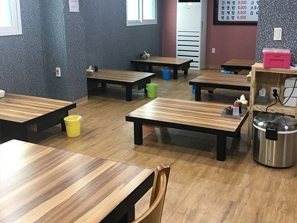 금산군 장춘관 내부 인테리어