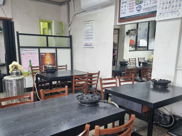 목포시 영해복집 내부 인테리어