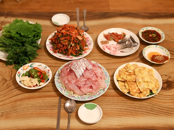 목포시 영란횟집 대표 음식