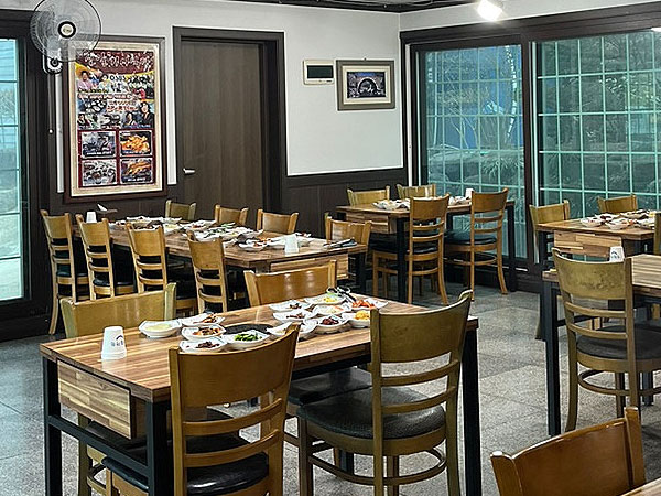 순천시 진일기사식당 내부 인테리어