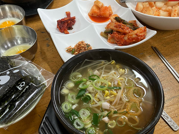 전주시 완산구 왱이집 대표 음식