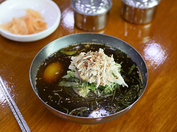 군산시 뽀빠이냉면 대표 음식