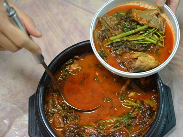 익산시 물머리집 대표 음식