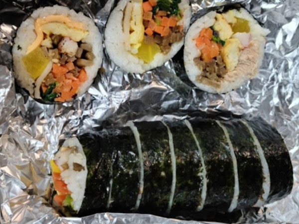 종로구 손맛김밥 대표 음식