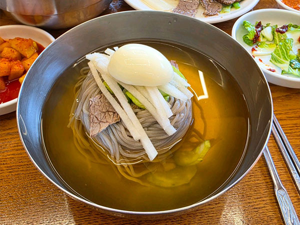 중구 대동면옥 대표 음식