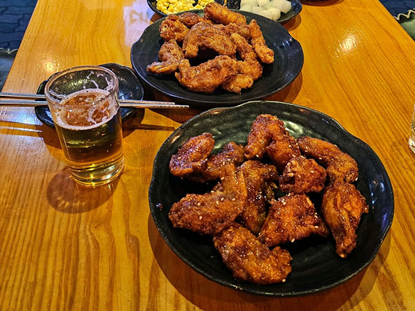 수성구 허대구대구통닭 본점 대표 음식