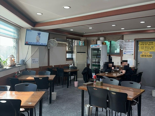 남구 고산골할매보리밥 내부 인테리어