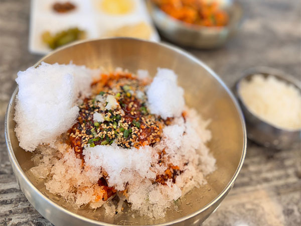 달서구 제주물회 대표 음식