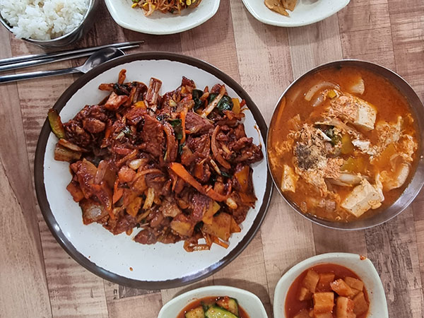 제주시 태화식당 대표 음식