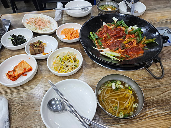 제주시 태광식당 대표 음식