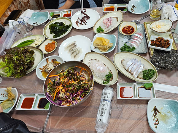 제주시 대진횟집 대표 음식