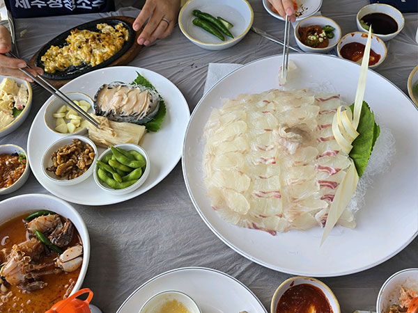 제주시 대풍미락 대표 음식