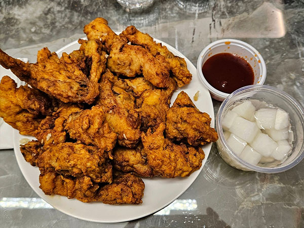 서귀포시 중앙통닭 대표 음식