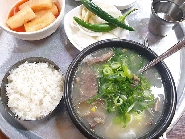 포항시 북구 평남식당 대표 음식