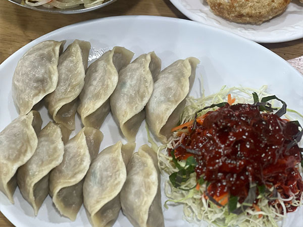 포항시 북구 명승원만두 비빔만두(찐)