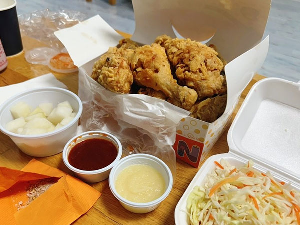 포항시 북구 청하통닭집 포장 치킨