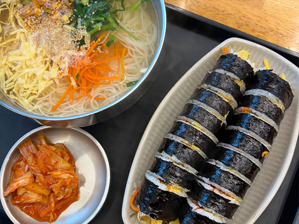 경주시 교리김밥 본점 대표 음식