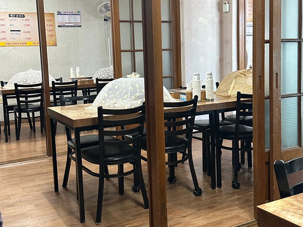 안동시 문화갈비 내부 인테리어