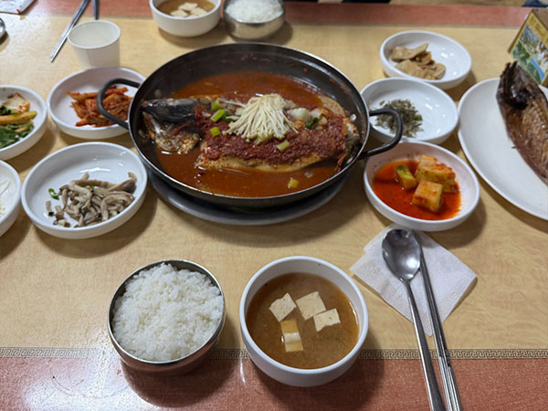 안동시 일직식당 대표 음식