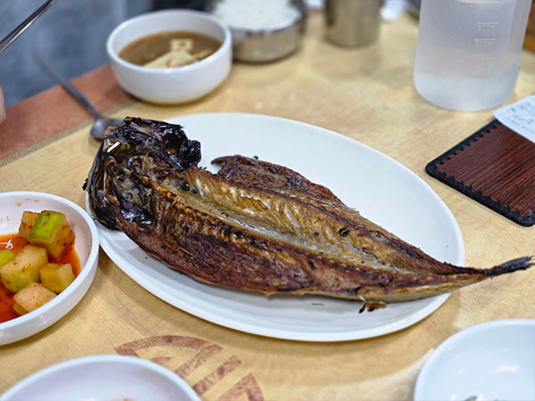 안동시 일직식당 안동간고등어 구이