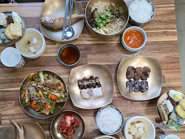 안동시 맛50년헛제사밥 대표 음식