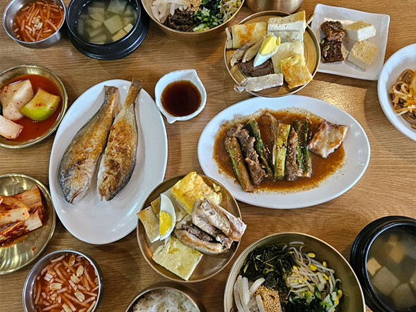 안동시 헛제사밥까치구멍집 대표 음식