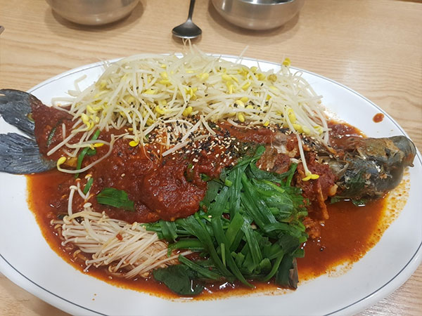 안동시 김정순명인의집 잉어찜