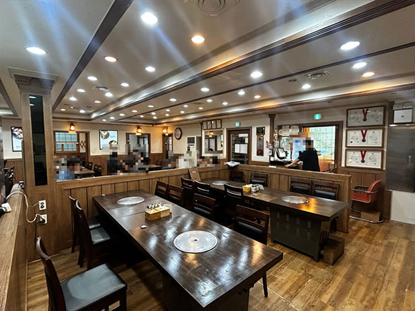 안동시 금강옥 내부 인테리어