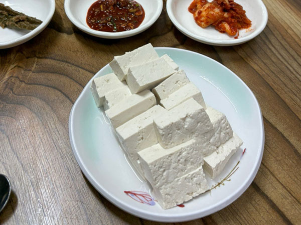 김천시 부상식당 두부