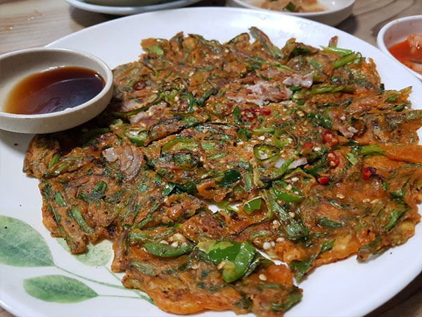 김천시 운집 김치전