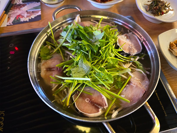 구미시 복터진집 본점 대표 음식