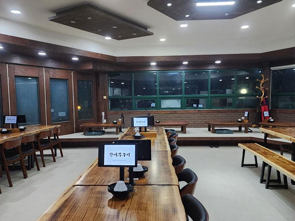 구미시 한채쭈꾸미 내부 인테리어