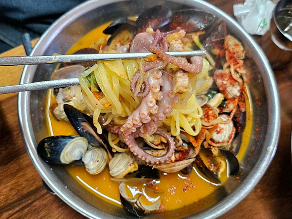 구미시 오복반점 해물짬뽕