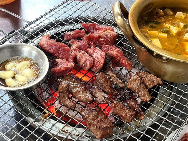 구미시 옛날고기집 대표 음식